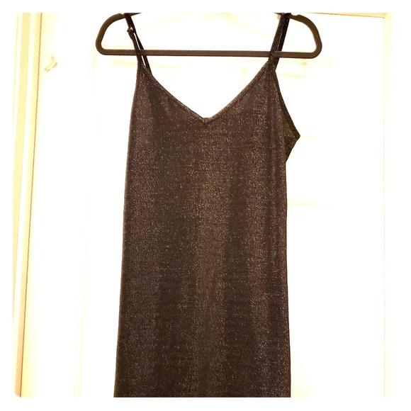 Brandy Melville | Dresses | Brandy Melville Black Glitter Dress Size Small  | Poshmark